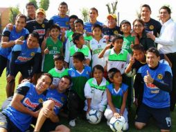 Dos planteles campeones se unieron en la semana de la final del futbol mexicano.  /
