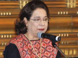 María Teresa Franco, directora general del INAH, designó este lunes a los nuevos coordinadores nacionales. ARCHIVO /