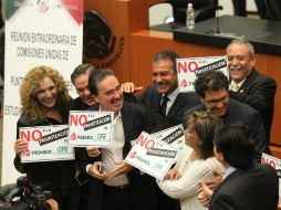 Finalizada la sesión se citará de inmediato al trabajo del pleno con fecha legal del 12 de diciembre. EFE /