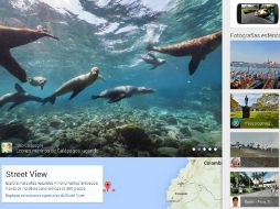 Puedes compartir fotografías esféricas de cualquier parte del mundo. ESPECIAL /