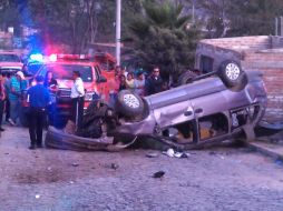 Al lugar arribó personal de Protección Civil de Tlaquepaque y de Servicios Médicos.  /