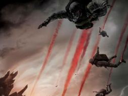 Imagen del póster de la película 'Godzilla' a estrenarse en mayo de 2014. ESPECIAL /