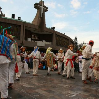 Peregrinos arriban al DF rumbo a la Basílica