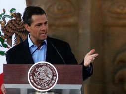 Peña Nieto reitera el compromiso del gobierno en materia de ciencia, cultura, tecnología e innovación. ARCHIVO /