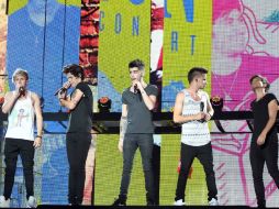 La formación musical promueve su tercer álbum de estudio 'Midnight memories'. ARCHIVO /