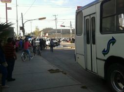 El midibús de la ruta 644-A, número económico S-0726, es el que manejaba el chofer ahora detenido.  /