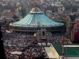 Aún continúa la llegada de peregrinos a la Basílica pero con menor afluencia. SUN /