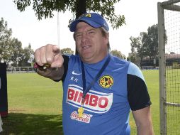 Imagen del 'Piojo' Herrera, técnico del América. MEXSPORT /