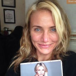 Cameron Díaz sin maquillaje en Instagram