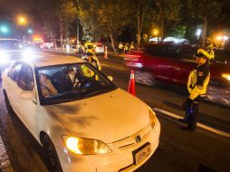 El operativo antiebrios se realiza de miércoles a domingo con cinco módulos itinerantes. ARCHIVO /