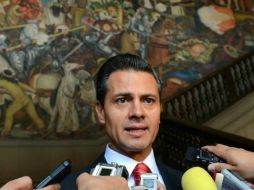 Peña Nieto se dice 'el más convencido'' y tener ''la más firme convicción'' de la trascendencia que tiene la reforma energética. ESPECIAL /