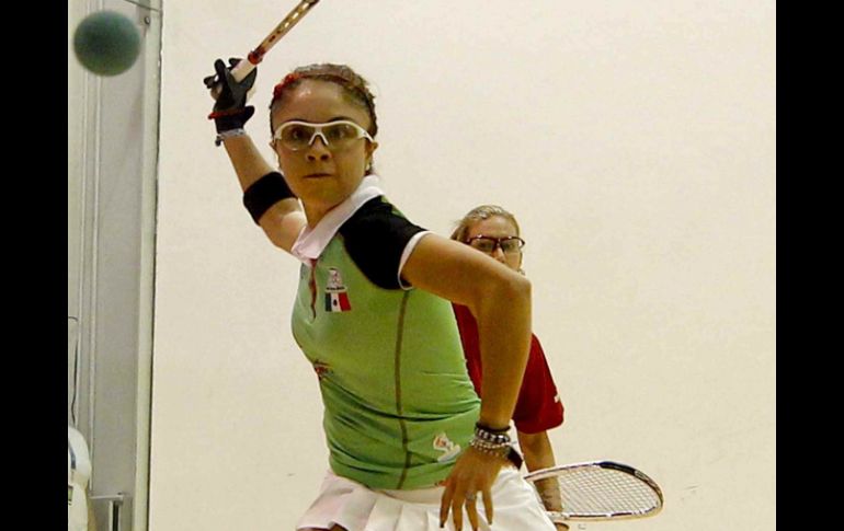 Longoria continúa rompiendo récords en el racquetbol. SUN /