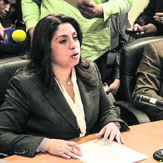 Diputados enmudecen ante Elisa Ayón