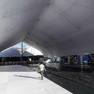 Cancelan inauguración de pista de hielo en Guadalajara