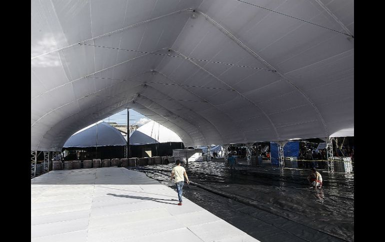 Hasta ahora no se sabe si la ceremonia se reprogramará para otro día. ARCHIVO /