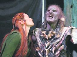 Personajes Temidos. Aunque los orcs son de aspecto abominable y ruinoso, es fácil eliminarlos.  /