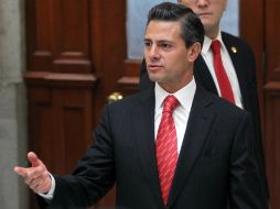 Enrique Peña Nieto ha arribado a la capital turca. NTX /