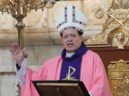 Rivera Carrera encabeza la homilía dominical en la Catedral Metropolitana a nueve días de la celebración de Navidad. SUN /