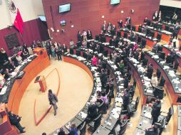 El PAN fue el mayor opositor a la consulta popular en el Senado. NTX /