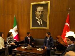 El Presidente Peña Nieto se encuentra en una gira de trabajo en Turquía donde sostiene encuentro con autoridades de aquel país. ESPECIAL /