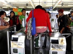 Durante la última semana se han realizado diversas protestas en varias estaciones del Metro en contra del alza a su servicio. ARCHIVO /