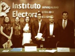 Imagen de los ganadores del concurso, tomada de Facebook Iepc Jalisco.  /