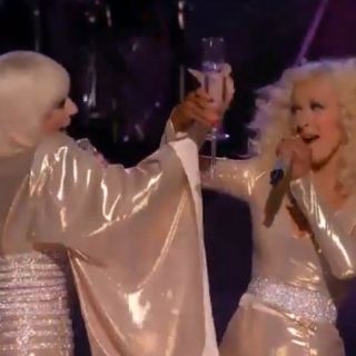 Lady Gaga y Christina Aguilera a dueto en 'The Voice'