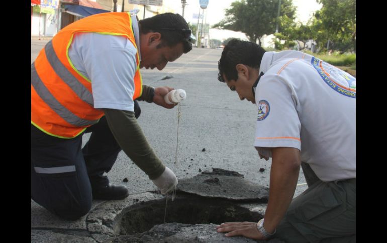 En el pasado mes de octubre se registró una fuga de gas en la zona Sur de Guadalajara. ARCHIVO /