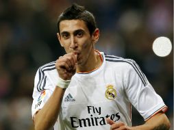 De penal, Ángel Di María evitó el 'Alcorconazo' y la caída de su escuadra. AP /