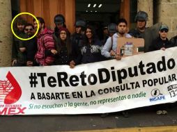 Francisco Félix Cárdenas (círculo amarillo) es uno de los señalados. ESPECIAL /