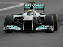 A pesar del accidente de Nico, el programa de pruebas continuará como se había previsto. ARCHIVO /