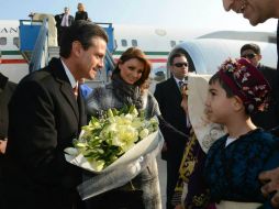 En el primer acto a su regreso a México, luego de su gira por Turquía, Peña Nieto promulgará la reforma energética. ESPECIAL /