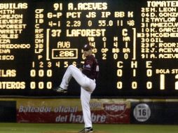 El serpentinero tiene seis años de experiencia en Grandes Ligas. Tomada de Twitter @clubtomateros. ESPECIAL /