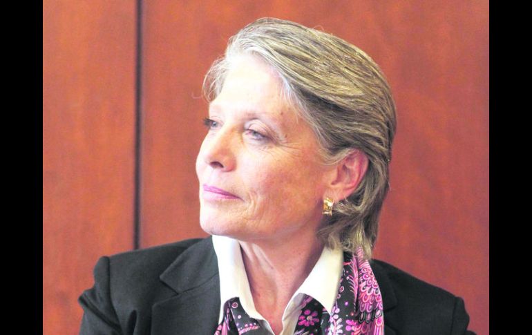 Myriam Vachez. Informó que las evaluaciones la Secretaría se harán en conjunto con Inegi y  Conaculta.  /