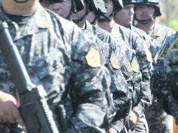 De élite.Los 450 uniformados de la FUM no recibirán la cantidad de su sueldo que anunció el gobernador en el inicio de sus operaciones.  /