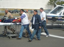 Con el traslado se logró dar una atención adecuada y oportuna en el menor tiempo posible. ESPECIAL /