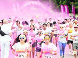 he Color Run fue una de las carreras más concurridas del año para los entusiastas de ''running'' en la ciudad.  /
