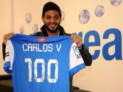 Vela marcó el primer y tercer gol del encuentro frente al Granada. Tomada de Twitter @FutMomento. ESPECIAL /