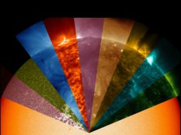 Decodifian los colores en las capas del Sol, invisibles al ojo humano. EFE /