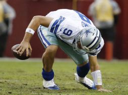 Romo sufrió la lesión tras enfrentar a los Pieles Rojas, duelo que los Vaqueros ganaron. ARCHIVO /
