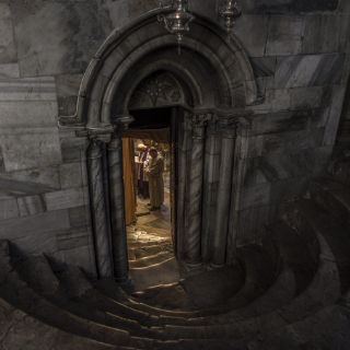 La Basílica de la Natividad es restaurada