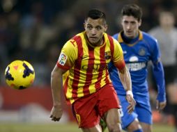 Alexis ha brillado con el Barcelona y en su tierra lo reconocen. EFE /