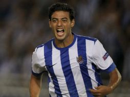 Carlos ha brillado con la Real Sociedad en España. EFE /