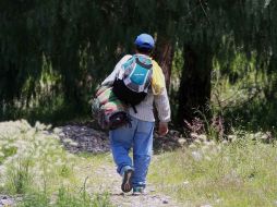 La mayoría de los migrantes son solteros, sin escolaridad, y practicaban actividades agrícolas. EFE /
