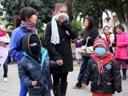 Existe potencial para la caída de aguanieve en las cimas montañosas del centro y el oriente de México. NTX /