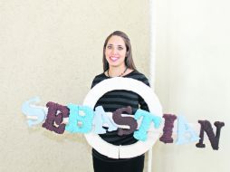 Isabel espera feliz la llegada de su bebé  /