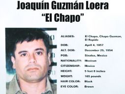 Joaquín Guzmán Loera es buscado por varias autoridades estadounidenses, como el caso de Chicago. AP /