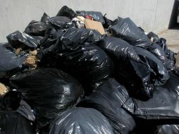 Este año se rebasó la cantidad de basura acumulada que el año pasado en una quinta parte. ARCHIVO /