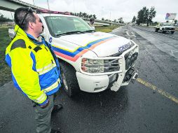 Elementos de Protección Civil vigilan de manera permanente las carreteras del Estado durante el presente periodo vacacional.  /