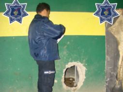 La policía llegó al lugar y el hombre ya es investigado. ESPECIAL /